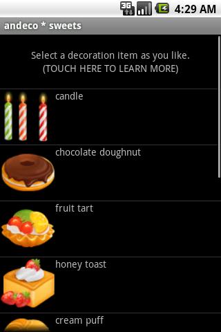 andeco * sweets Android Lifestyle