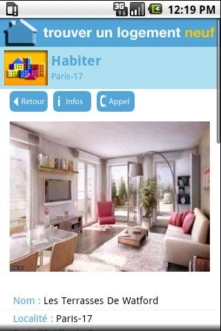 Trouver un logement neuf Android Lifestyle