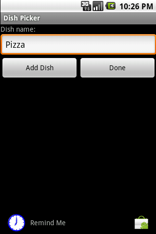 Dish Picker Android Lifestyle