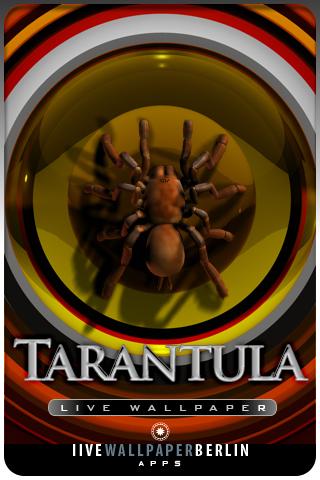 TARANTULA live wallpapers Android Lifestyle