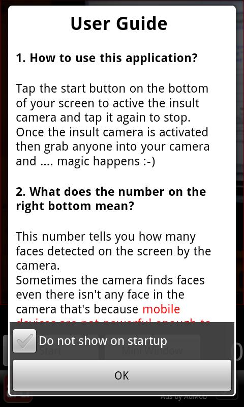 Insult Camera Android Lifestyle