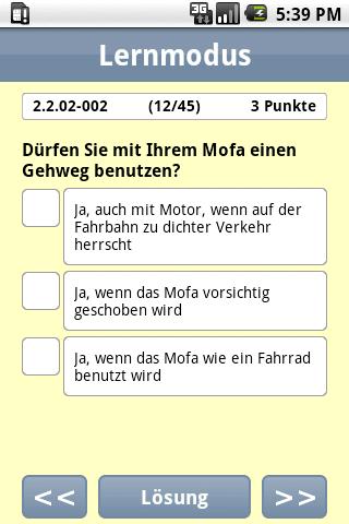 Mofa Führerschein Android Education