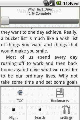 Living a Bucket List Lifestyle Android Lifestyle