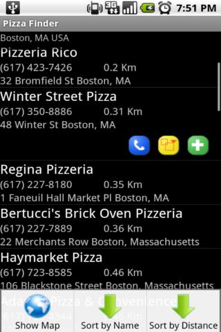 Pizza Finder Android Lifestyle