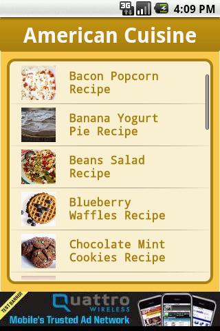 Recipes : American Android Lifestyle