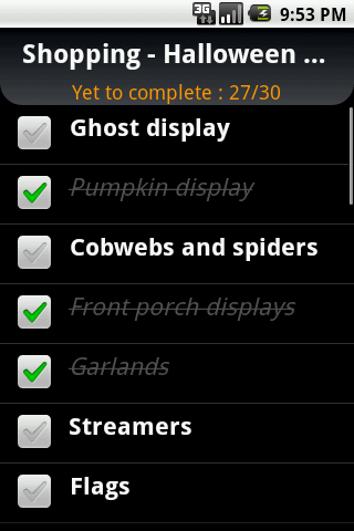 Halloween Planner Android Lifestyle