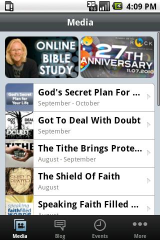 Church on the Rock Android Lifestyle