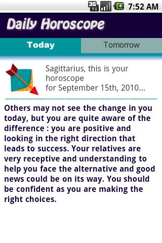Sagittarius Daily Horoscope Android Lifestyle