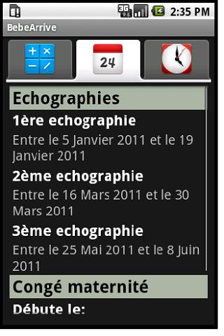 Bébé Arrive Android Lifestyle