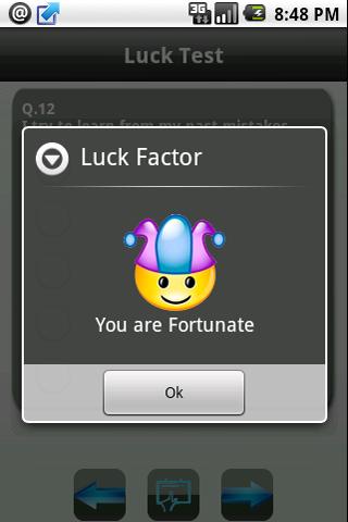 Luck Factor Android Lifestyle