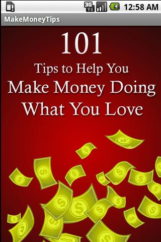 101 Money Making Tips Android Lifestyle