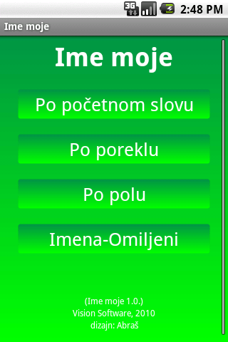 Ime Moje Android Lifestyle