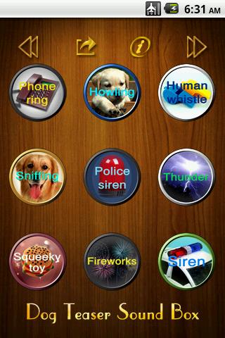 Dog Teaser Sound Box Android Lifestyle