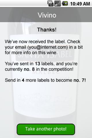 Vivino Competition Android Lifestyle