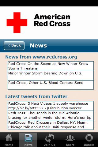 American Red Cross Android Lifestyle