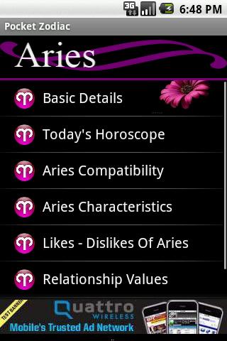 Daily Zodiac Android Lifestyle