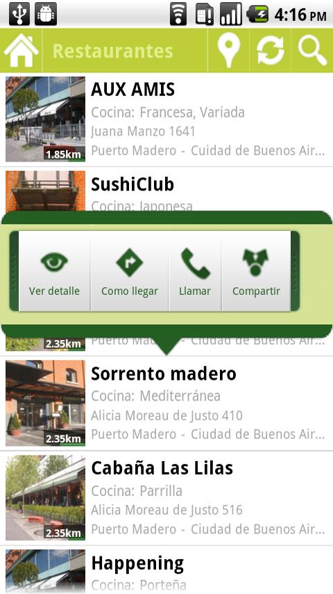 El Ojo del Gourmet Android Lifestyle