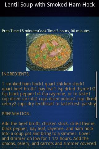 American Recipes Android Lifestyle