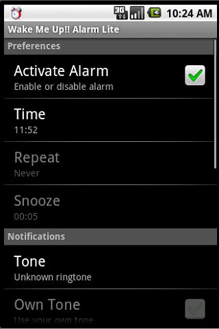 Wake Me Up!! Alarm Lite Android Lifestyle