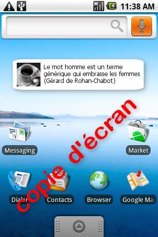 Citations Café du coin Android Lifestyle