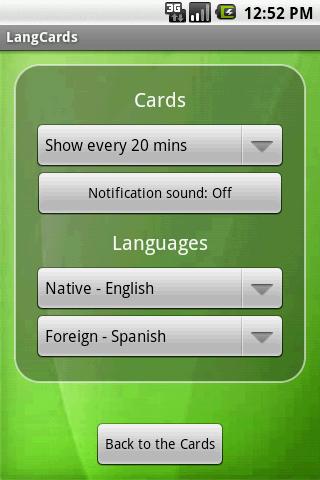 LangCards (5 Langs) Android Lifestyle