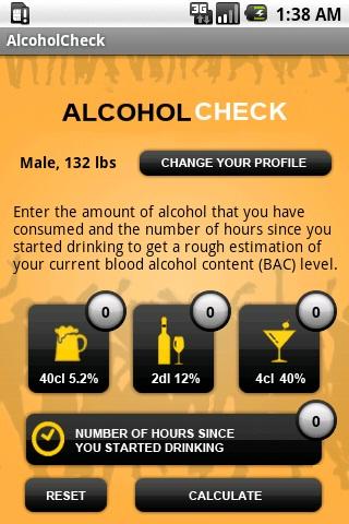 Alcoholcheck Android Lifestyle
