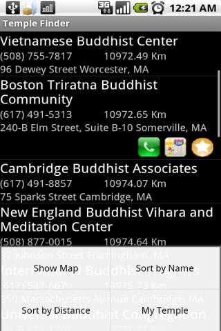 Temple Finder Android Lifestyle