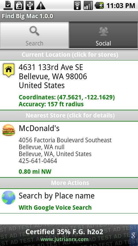 Find Big Mac Android Lifestyle