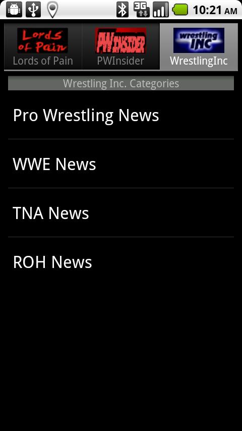 Wrestling News (Ad-Free) Android News & Weather