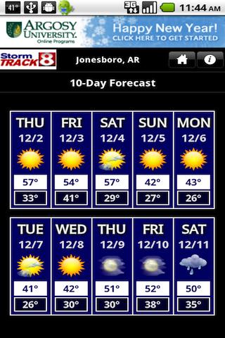 StormTrack8 Android Weather