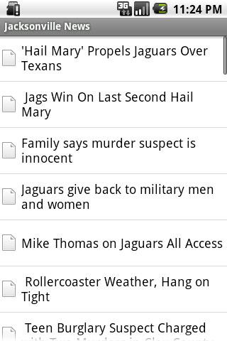 Jacksonville News Android News & Weather
