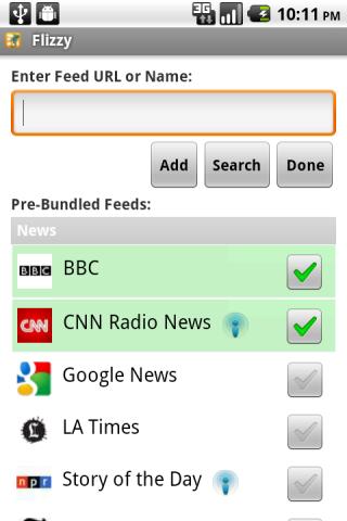 Flizzy Free News & Podcasts Android News & Weather