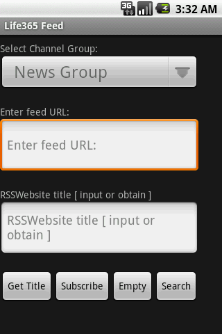 RSS Feed reader Android News & Weather