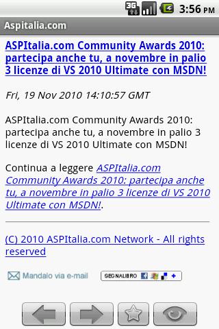 Aspitalia.com News Reader Android News & Weather