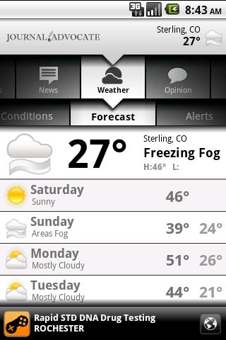 Journal-Advocate Android News & Weather