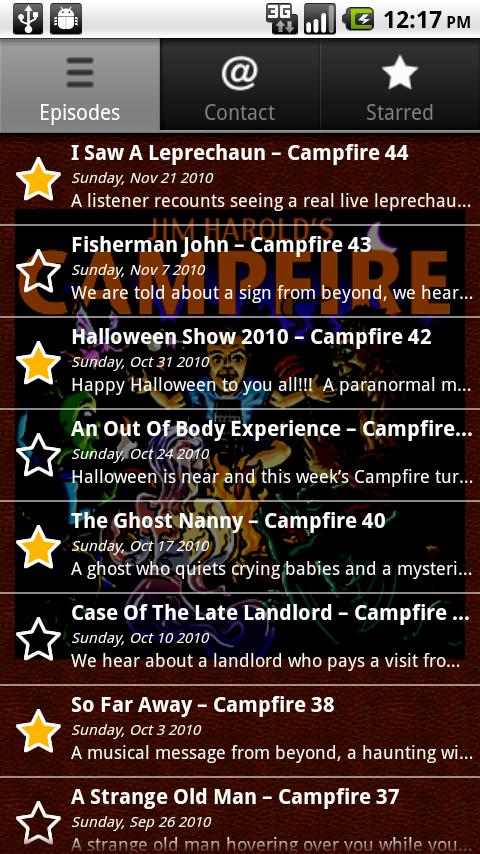 Jim Harold’s Campfire Android News & Weather