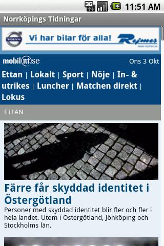 Norrköpings-Tidningar Android News & Magazines