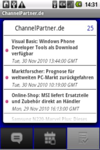 Channelpartner.de News Reader Android News & Weather