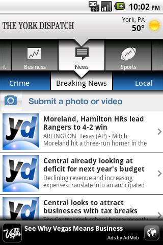 York Dispatch Android News & Weather