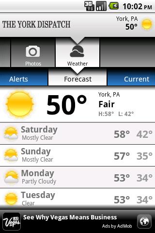 York Dispatch Android News & Weather