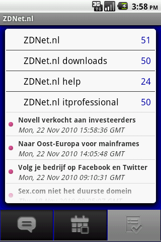 ZDNet.nl News Reader Android News & Weather