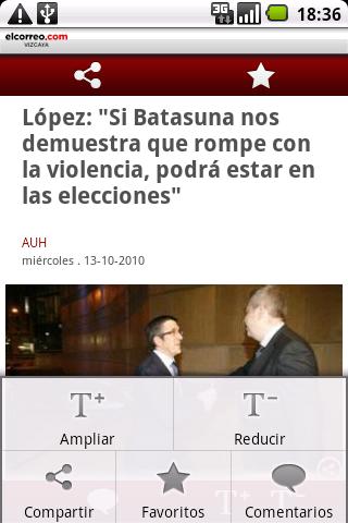 El Correo de Vizcaya Android News & Weather