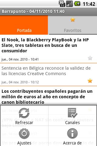 Barrapunto Android News & Weather
