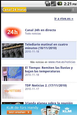 Spanish Newspapers Android News & Weather