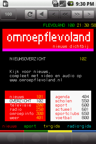 Flevotext Android News & Weather