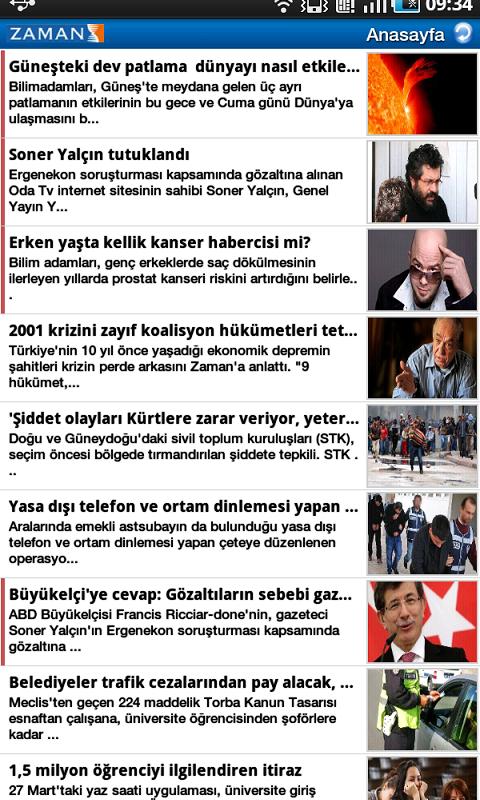 Zaman Android Uygulaması Android News & Magazines