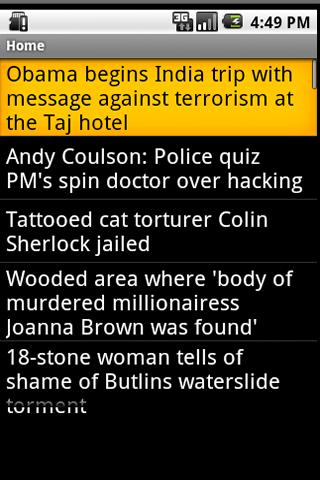 EasyReader: Daily Mail Android News & Weather