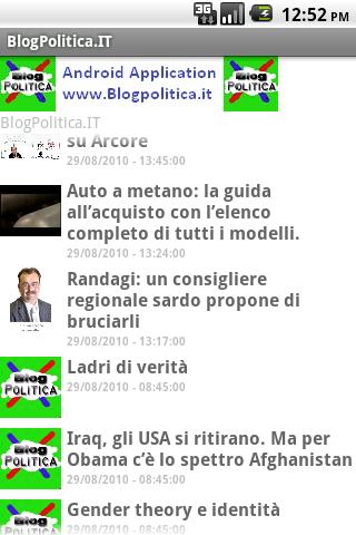 BlogPolitica for Android Android News & Weather