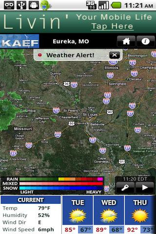 KAEF Wx Android Weather