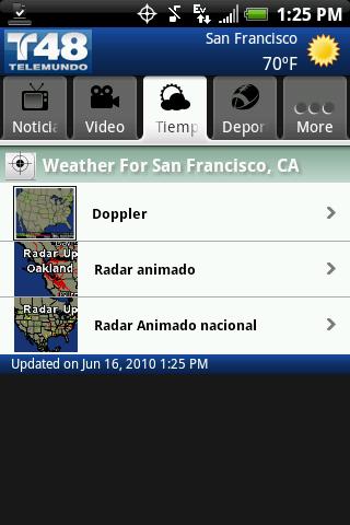 Telemundo San Fco/SanJose/Oak Android News & Weather
